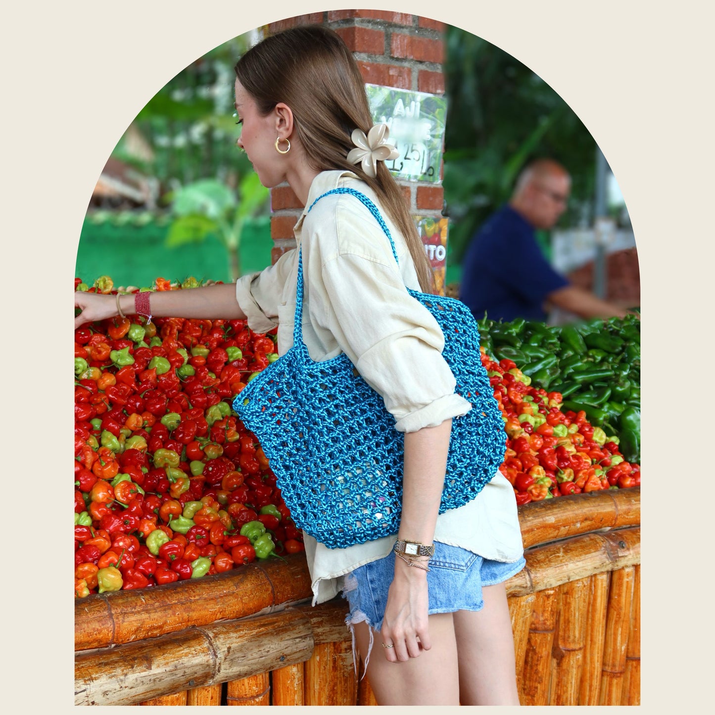 Contadora Acqua Tote Bag