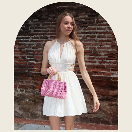 Taboga Rosé Handle Bag